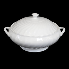 PURÉ VEGETAL REDONDO CUBIERTO BLANCO CANDELABRO MADERA CUÑA CON TAPA