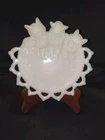 Vintage Westmoreland Milk Glass Three Kittens Dish