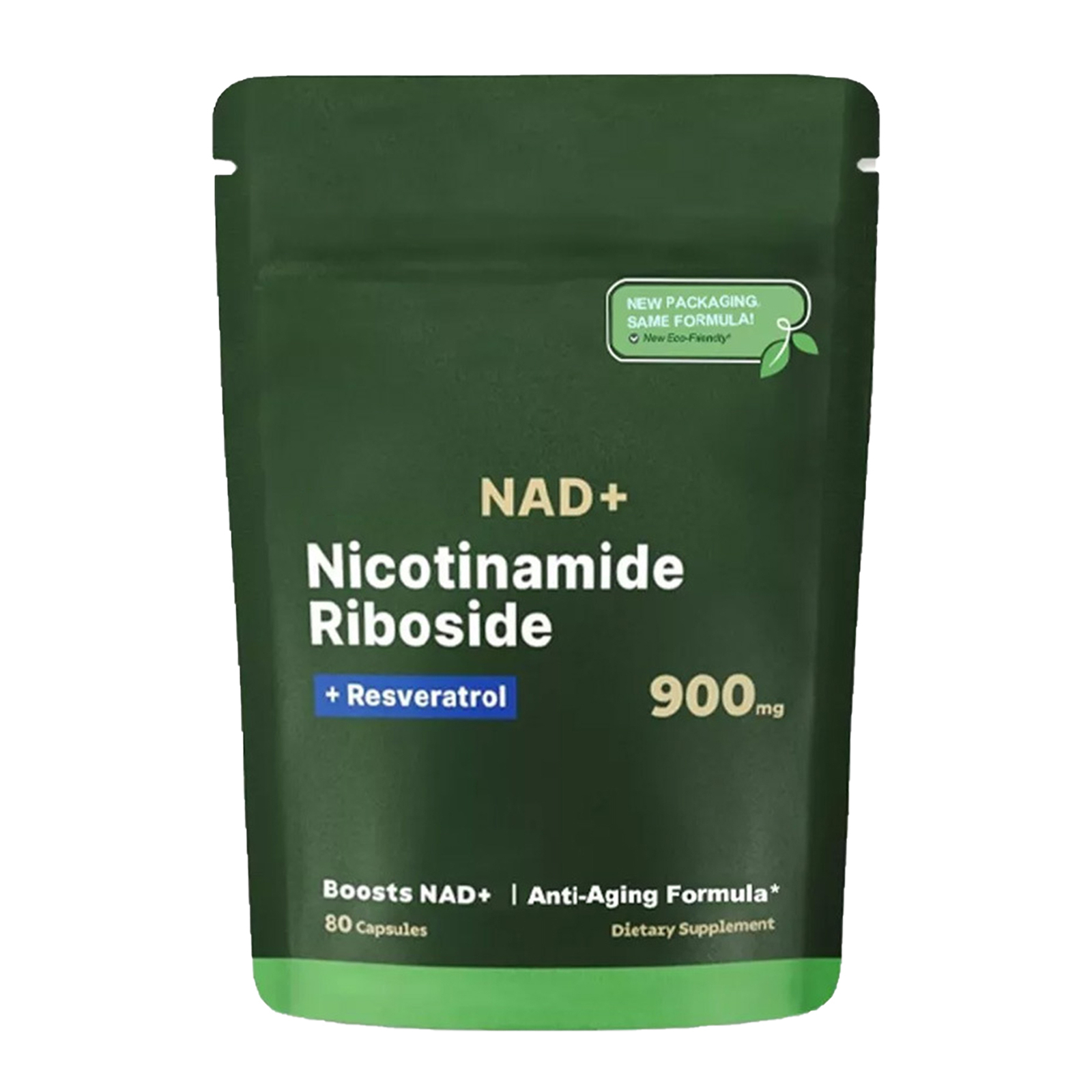 NAD+ Suplemento para Anti Envejecimiento, Energía, Potenciador de Enfoque - Ribósido de Nicotinamida