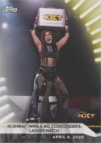 Io Shirai #88 WWE NXT Champion Topps 2021 Womens Division
