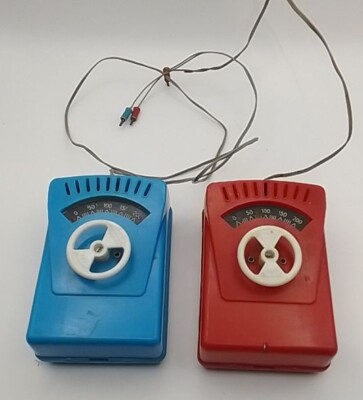 Vintage 1960s Battery Operated Slot Car Racing Controller x - Made in Hong Kong