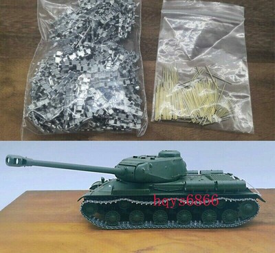 DIY Metal 1/35 Scale Track Links W/pins Kit for Soviet KV IS Tank Model SX35021 