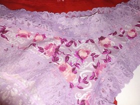 Victoria Secret 5 pack No Show Lace Panty Lot Sexy S M L XL XXL cheeky floral