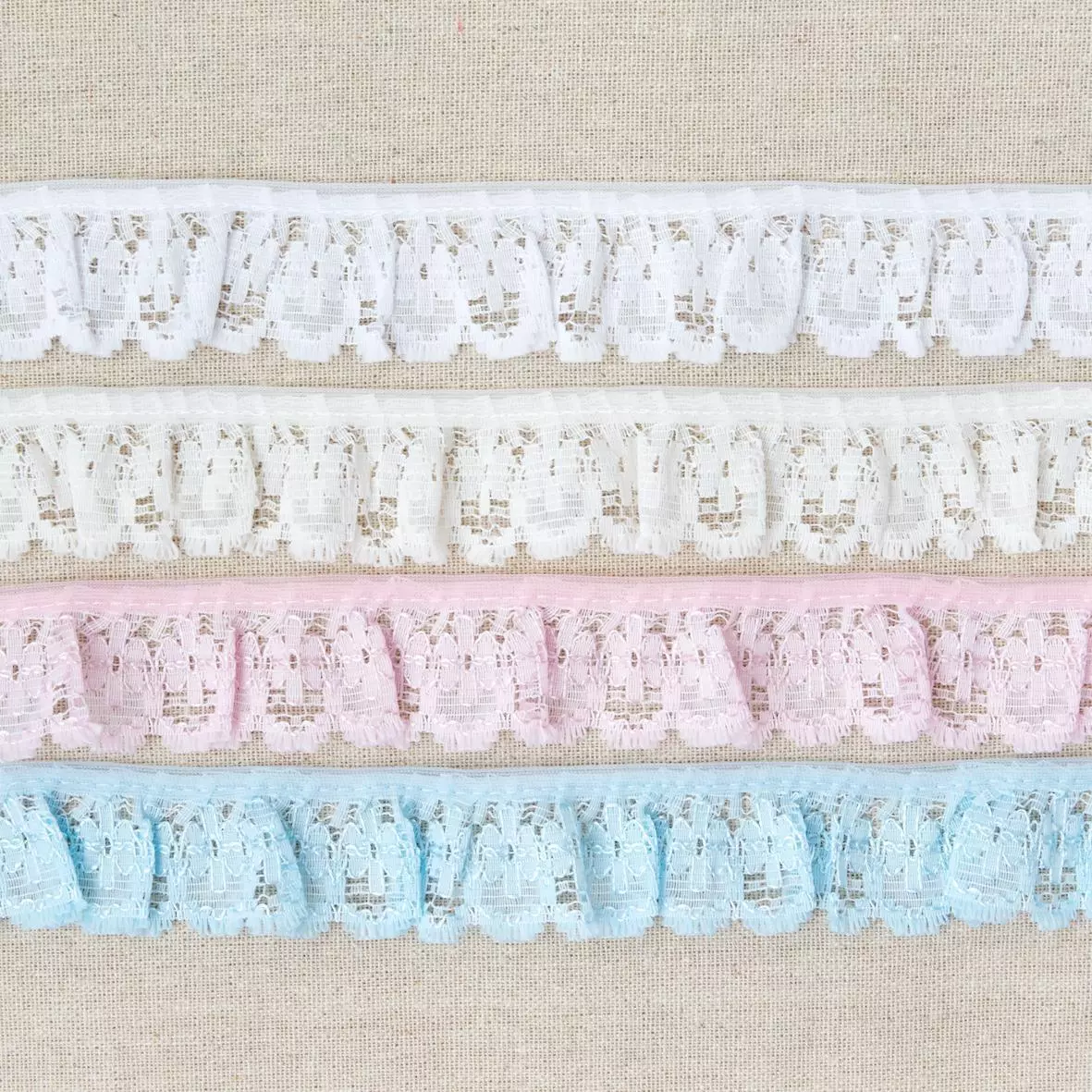 Frilled cheap lace trim