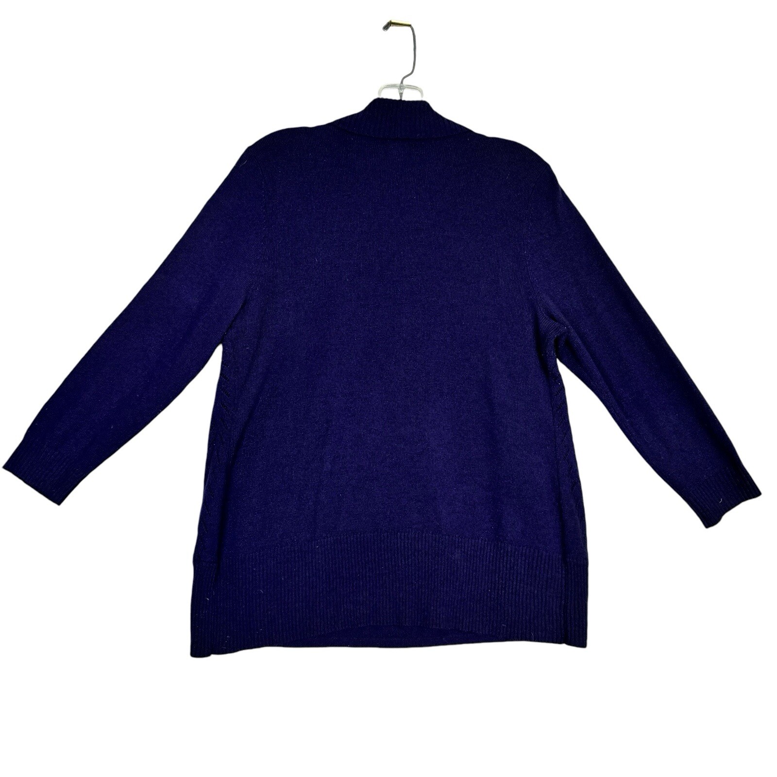 Basic Edition Women's Medium Navy Blue Layered Lo… - image 2