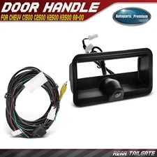 Texture Black Tailgate Handle Bezel W/ Camera for Chevy C1500 C2500 K3500 88-00