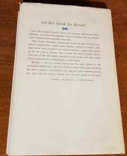Bring Me A Unicorn, Diaries and Letters of Anne Morrow Lindbergh (1972 HC/DJ) - Picture 2 of 3