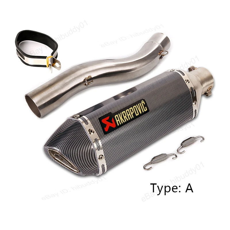 Silenciador de 51 mm con puntas de escape para Ducati Monster 797 Scrambler 2017-2020 Foto 4 de 4