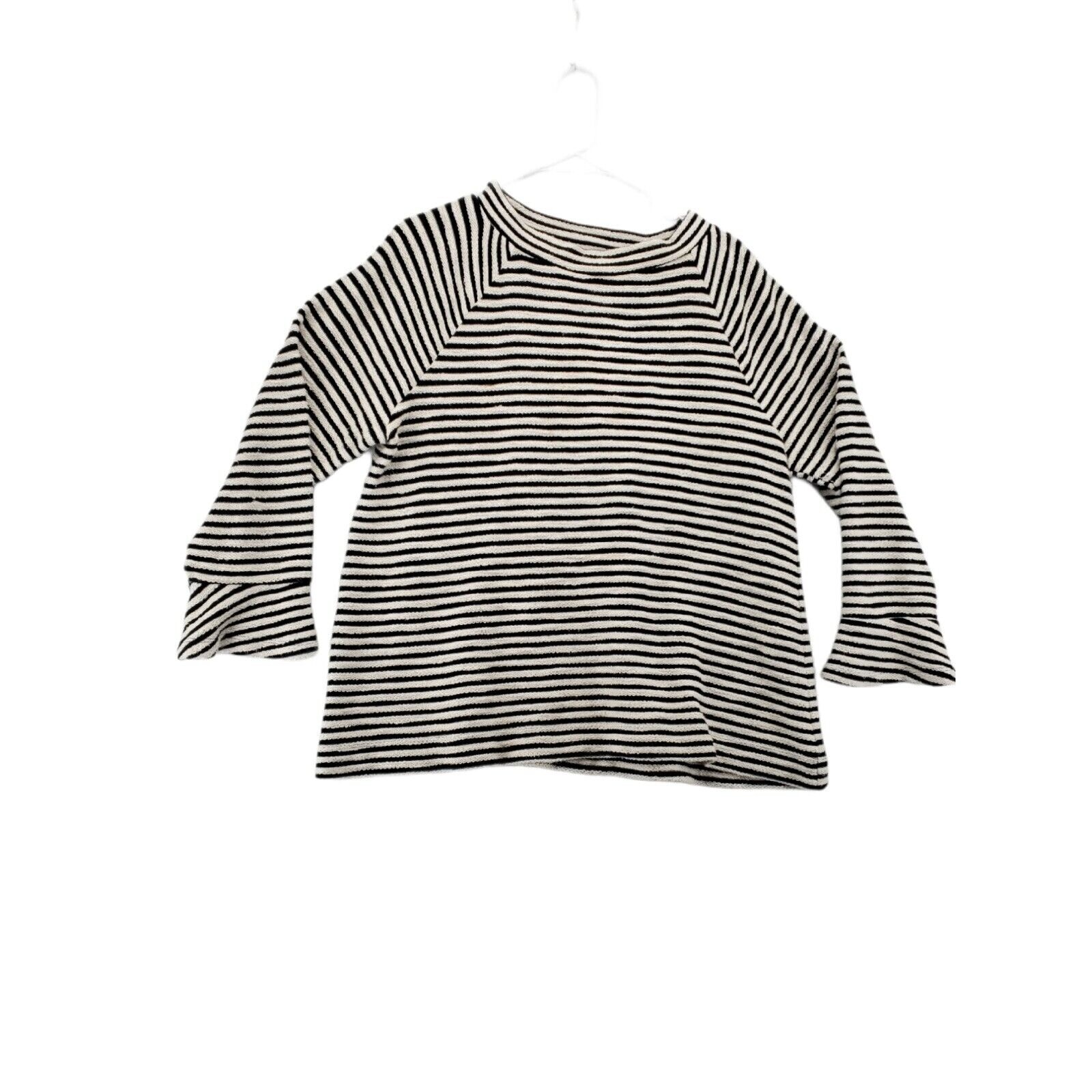 LOFT by ANN TAYLOR Sweater Women's Long Sleeve Striped Pullover B