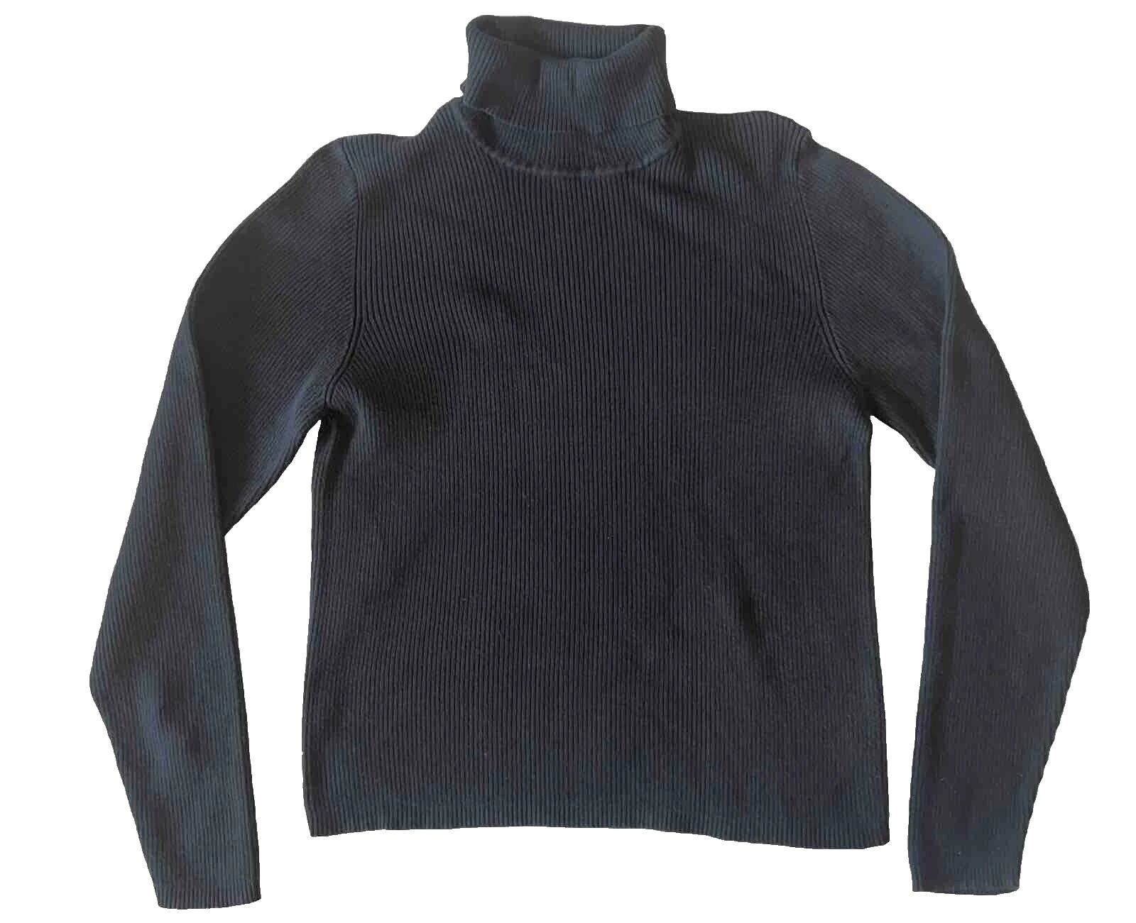 Suéteres Negro Algodón Moda International para Mujeres