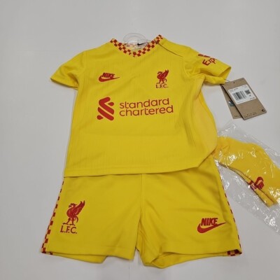 NIKE Liverpool　上下セット　スポンサー　ナイキ Liverpool Nike 22/23 Away Entire Kit Jersey Shorts Socks Soccer 9