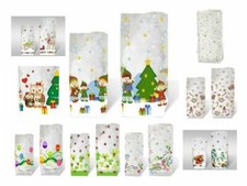 10x Bodenbeutel Zellglasbeutel 14,5 x 23,5 cm oder 11,5 x 19 cm für Lebensmittel