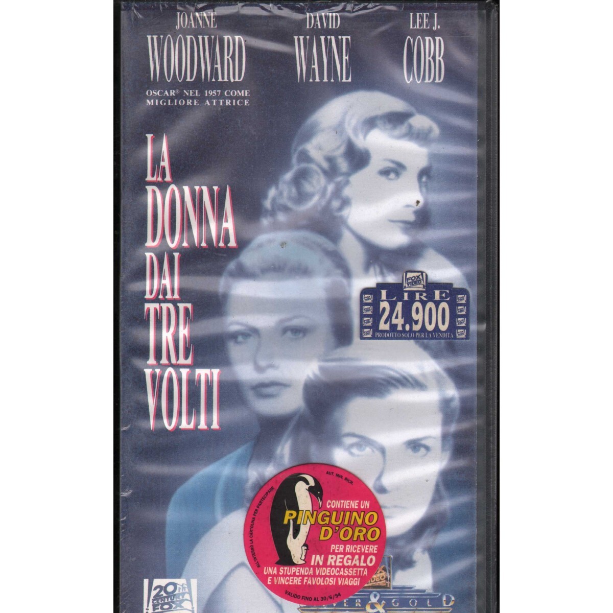 The Three Faces Woman VHS Nunnally Johnson Univideo - 141315 Sealed