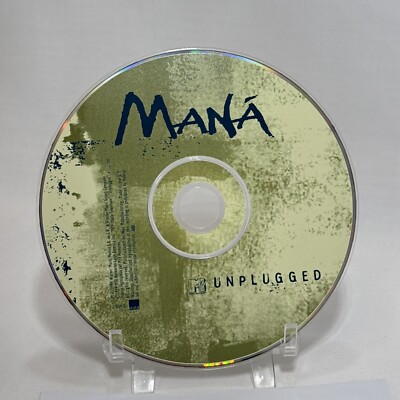 MANÁ MTV Unplugged Original Audio CD 1999 WEA Latin Music Oye Mi Amor Disc Only