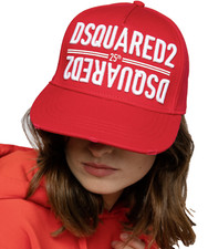 Dsquared2 Iconic 25th Edition Ltd. Patch Baseball Cap Hat