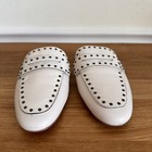 Coach Faye Loafer Slide Mule White Leather Women Size 8 G3831 — photo 3