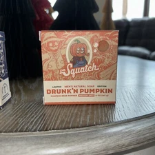 Dr Squatch Drunk’n Pumpkin Limited Natural Soap 5oz Drunken Halloween NEW DROP!
