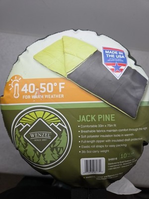 wenzel sleeping bag Jack Pine 33in X75in