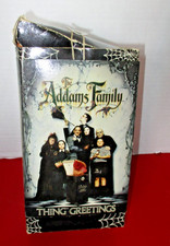 1991 The Addams Family THING GREETING HAND W/ROSE - Rare!