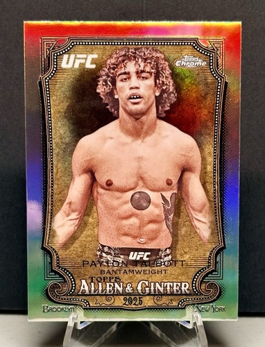 Payton Talbott [Refractor] #AG-15 2026 Topps Chrome UFC Allen And Ginter card