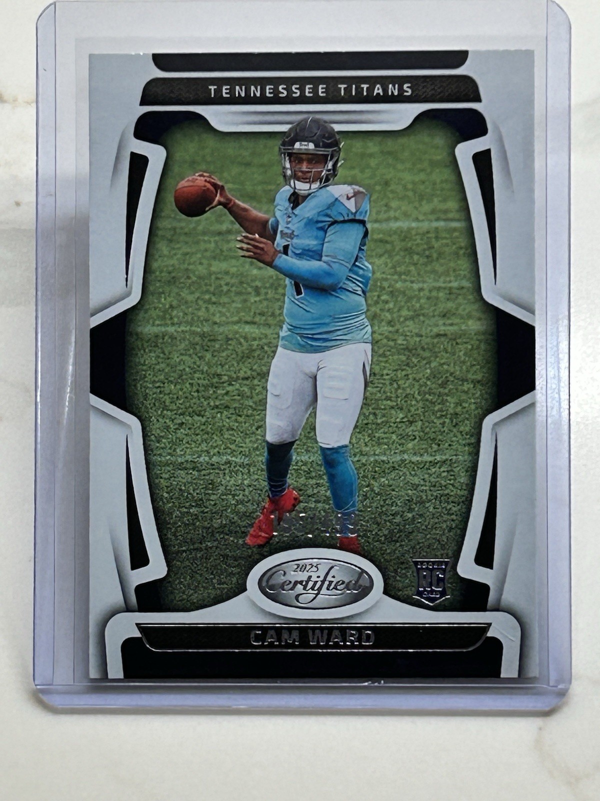 Cam Ward 2025 Panini Certified Football /499 Rookie RC #200 Titans