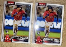 2026 Topps Series 1 Baseball Jhostynxon Garcia 316 Rookie RC X-2