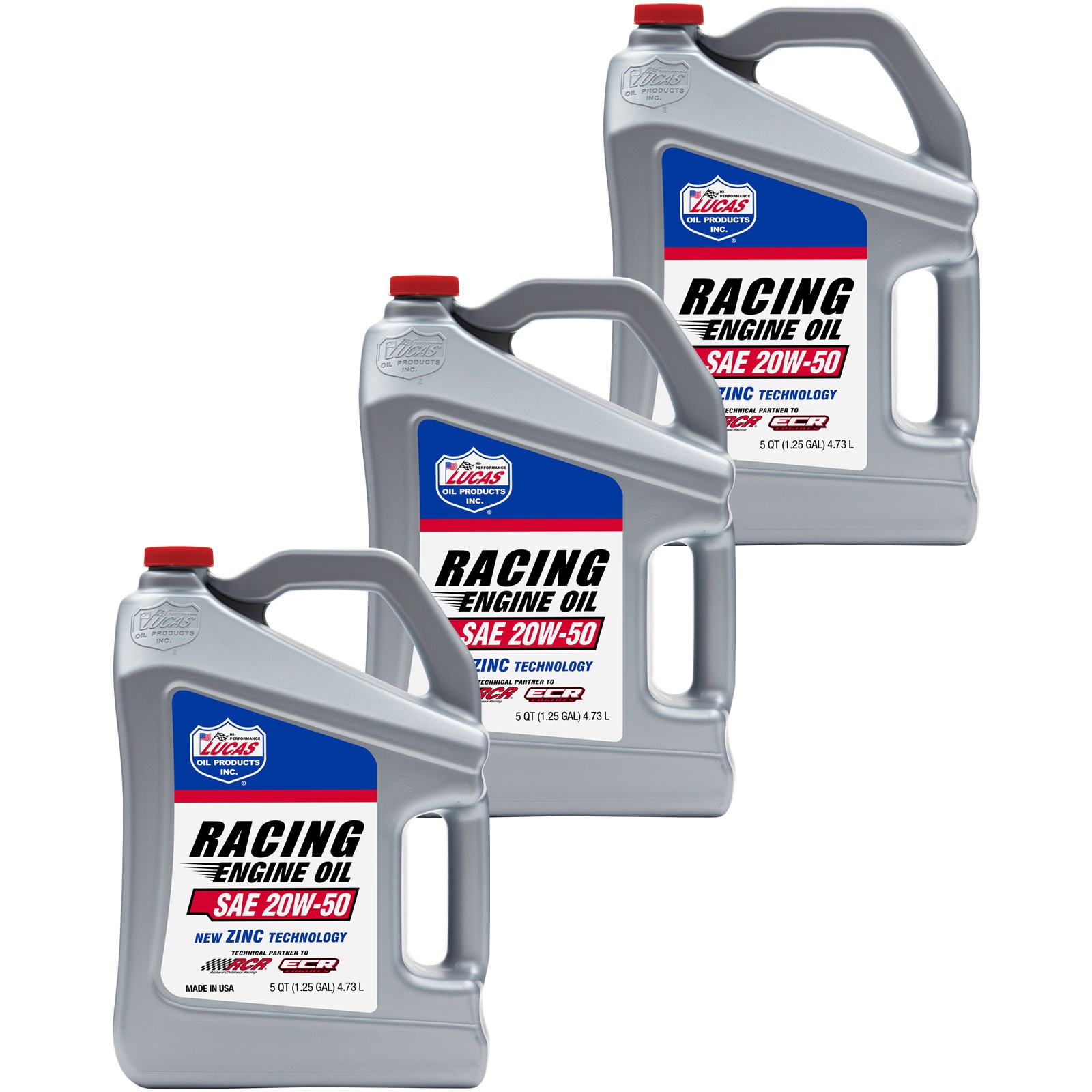 10621 Engine Oils, 20w50 Racing Oil, 3 X 5qt