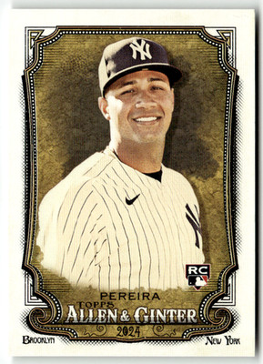 2024 Topps MLB Allen & GInter No. 84 Everson Pereira Rookie