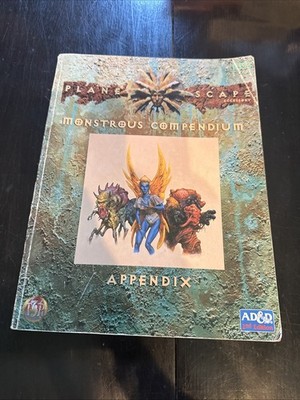 AD&D D&D Planescape Monstrous Compendium Appendix 1