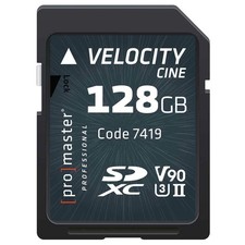 ProMaster SDXC 128GB Velocity CINE