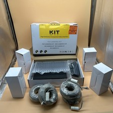 4CH HD DVR CCTV Security Camera 4MP Home Surveillance System