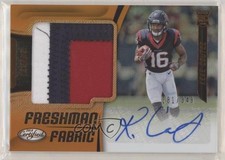 2018 Certified Freshman Fabric Signatures Mirror Orange Keke Coutee Auto 8em