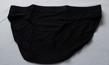 Tomboyx Unisex Low Rise Stretchy Tencel Modal Bikini DH3 Black Large NWT