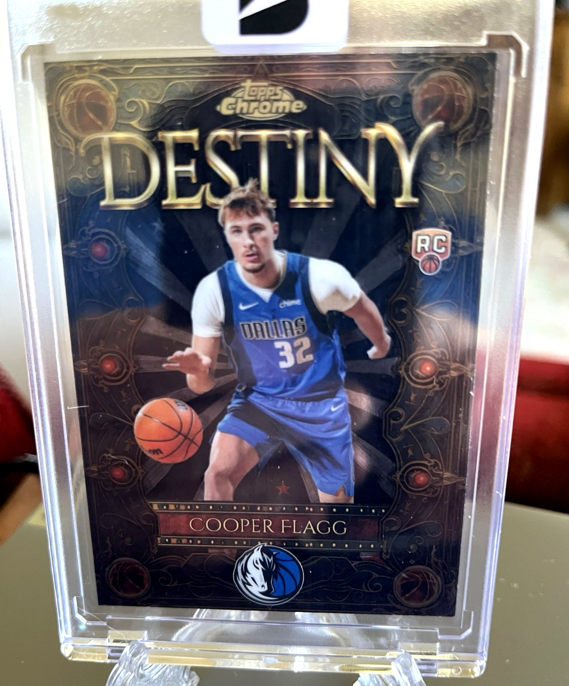 2025-26 Topps Chrome Cooper Flagg - Destiny  Rookie #D-1 RC SP Flawless ROTY!