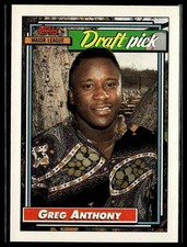 Greg Anthony *ROOKIE CARD* (RC) 1992 Topps #336. rookie card picture