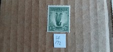 AUSTRALIA-1941 SG192 1/- GREY-GREEN LYRE BIRD MNH STAMP
