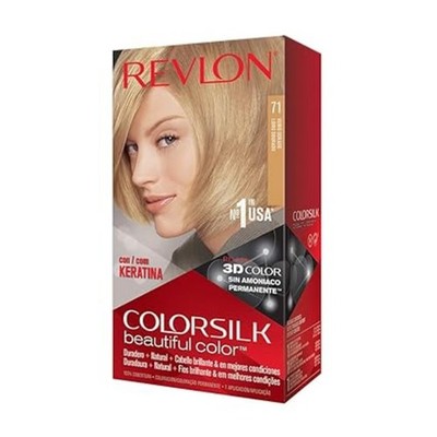 Revlon ColorSilk Beautiful #71 Golden Blonde Permanent Hair Color (Pack of 12)