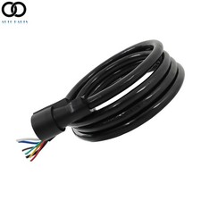 6781216ft 7-pin Trailer Cable Cord 7-way Wire Harness Light Plug Connector