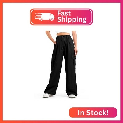 KEREDA Cargo Pants for Girls Waterproof Hiking Pants Baggy Quick Dry Jogger 7-8Y