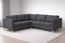 804.937.67 PÄRUP Bezug für Ecksofa, 4-Sitzer, Gunnared dunkelgrau - neu versiegelt