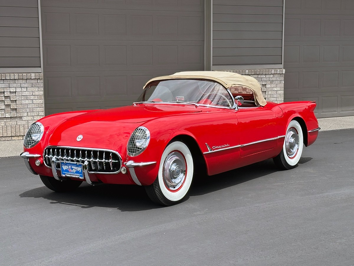 1954 Sportsman Red Chevrolet Corvette   | C1 Corvette Photo 2
