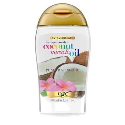 OGX Extra Strength Damage Remedy + Coconut Miracle Oil Penetrating Hair Oil T...
