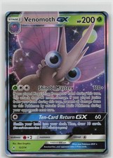 Venomoth GX 12/214 SM - Unbroken Bonds Holo