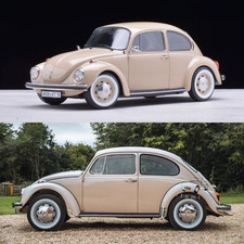 NOREV 1:18 Volkswagen Beetle VW 1973 SAHARA Alloy Unopenable Car Model