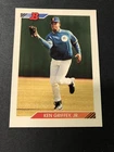 1992 Bowman KEN GRIFFEY JR Card 100 Seattle Mariners HOF