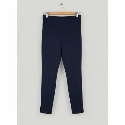 ZERO Pantalon de Jogging Femme Bleu Gr. 36 Taille Élastique Stretch Fendu - Photo 1/4