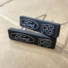 Ford Escort RS RS1600i Seat Badges Pair (X2) Ford Recaro Seat Badge
