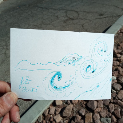 James Schmidt Photographer And Artist   Hand Drawing JS Auto Graph