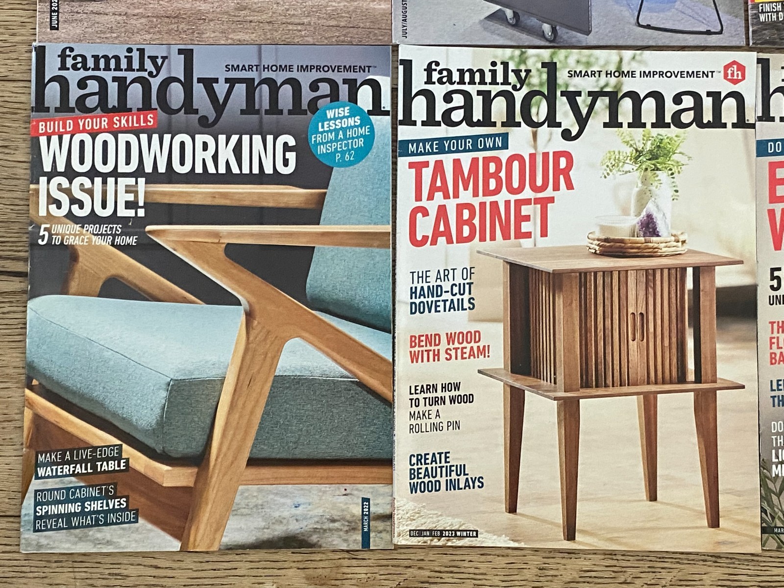Family Handyman Magazine 2017 - 2024 Lot of 25 DIY Home Garden Renovations