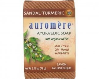 Auromere Ayurvedic Products Сандаловое мыло с куркумой 2,75 унции. мыло